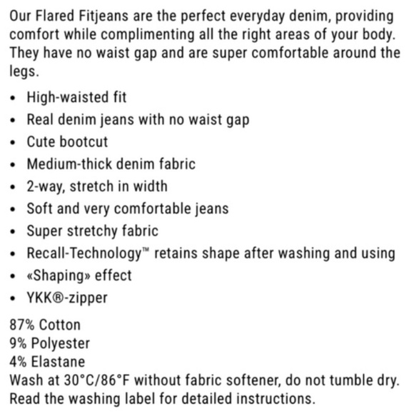 Fitjeans Pastel Flared - Khaki - Picture 4 of 9